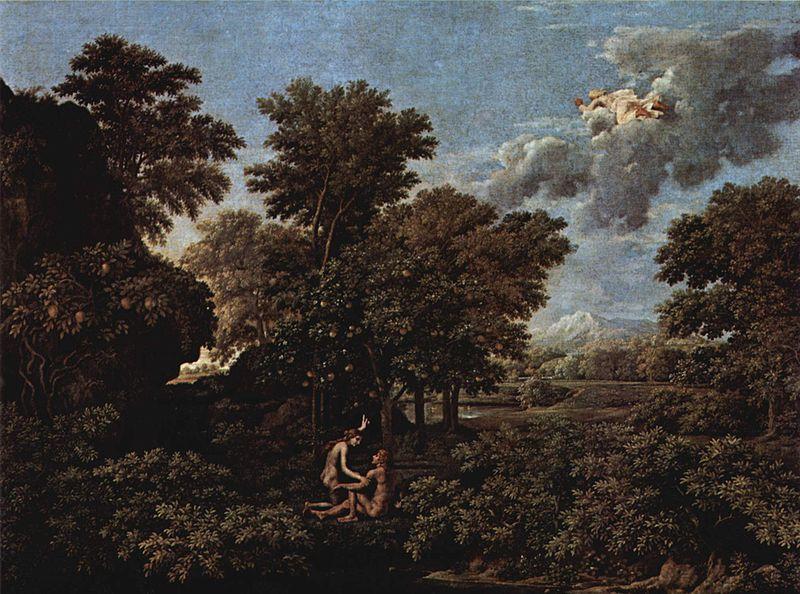 Nicolas Poussin Le Printemps ou Le Paradis terrestre oil painting picture